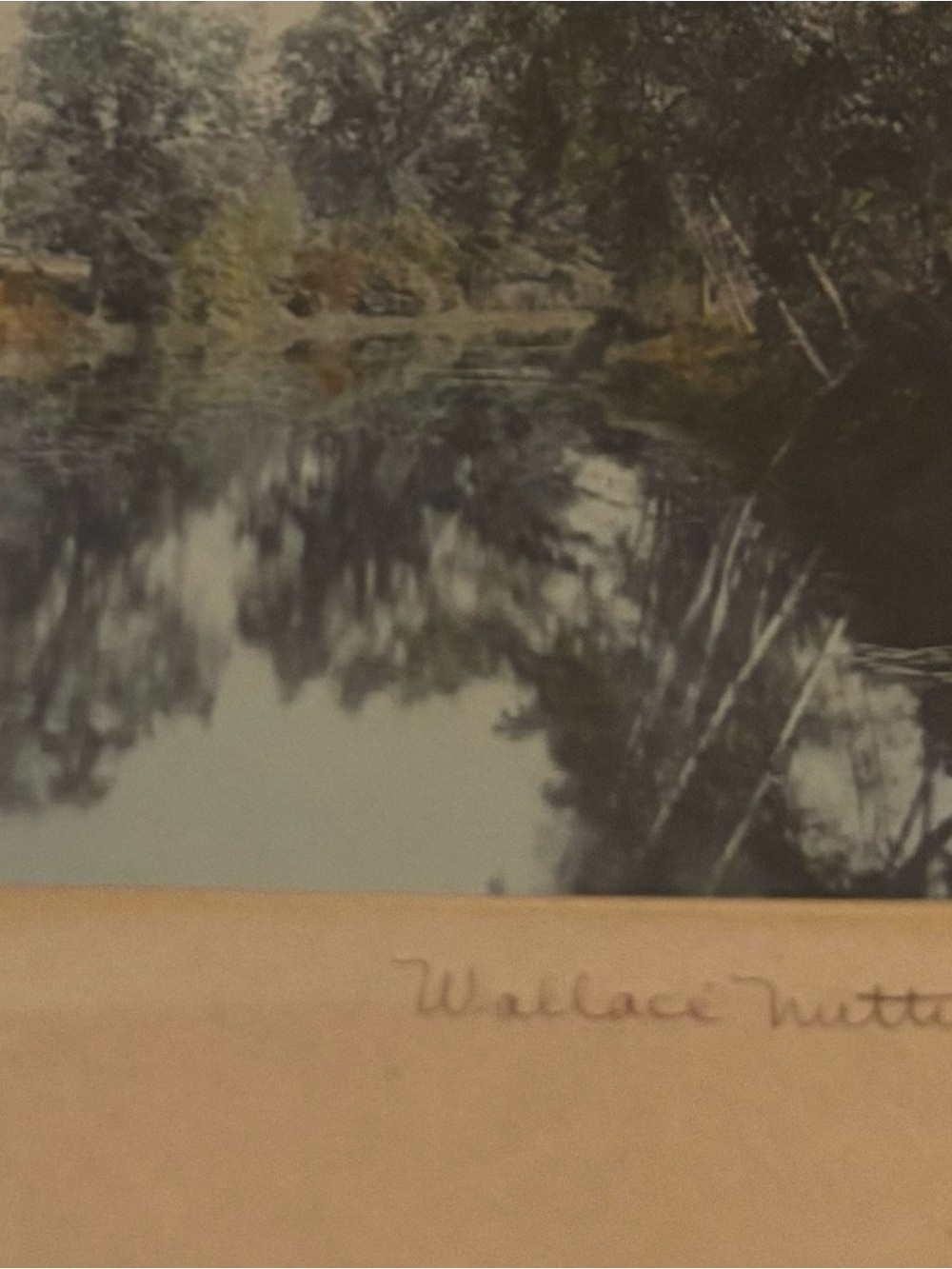 Vintage Signed Wallace Nutting - Picture 4 of 9